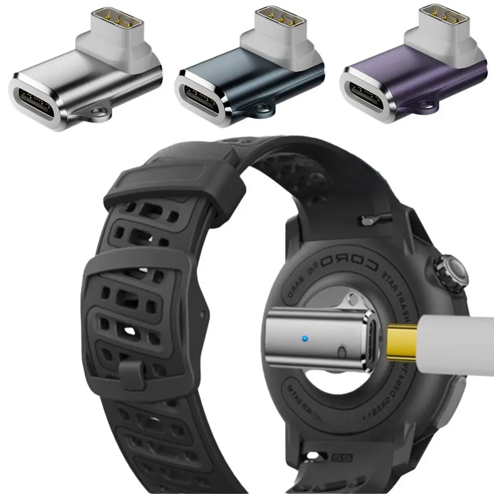 High-Speed Type-C to Magnetic Charger Converter with Indicator Light