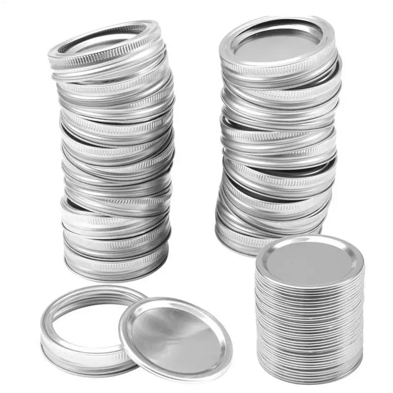 10/20pcs Wide Mouth Lids MasonJar Lids Leak-Proof Secure Masons jar Canning Jar Caps for Masons Canning Jars Diameter 70MM 86MM