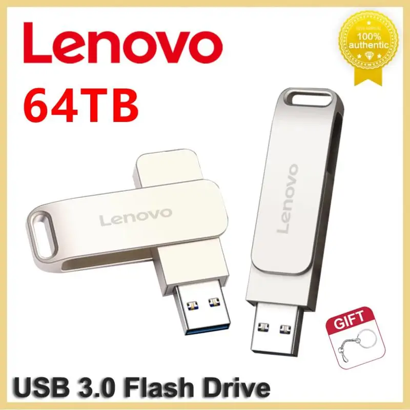 

Флеш-накопитель Lenovo 64 ТБ, USB 3,0, 16 Тб