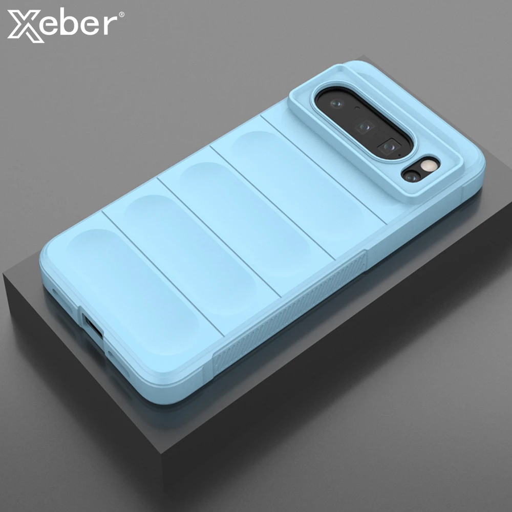 Shockproof Liquid Silicone Soft Back Cover - Armor Edition