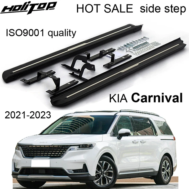 Running Boards for KIA Carnival 2022 2023 2024 Side Step Nerf Bar  Accessories