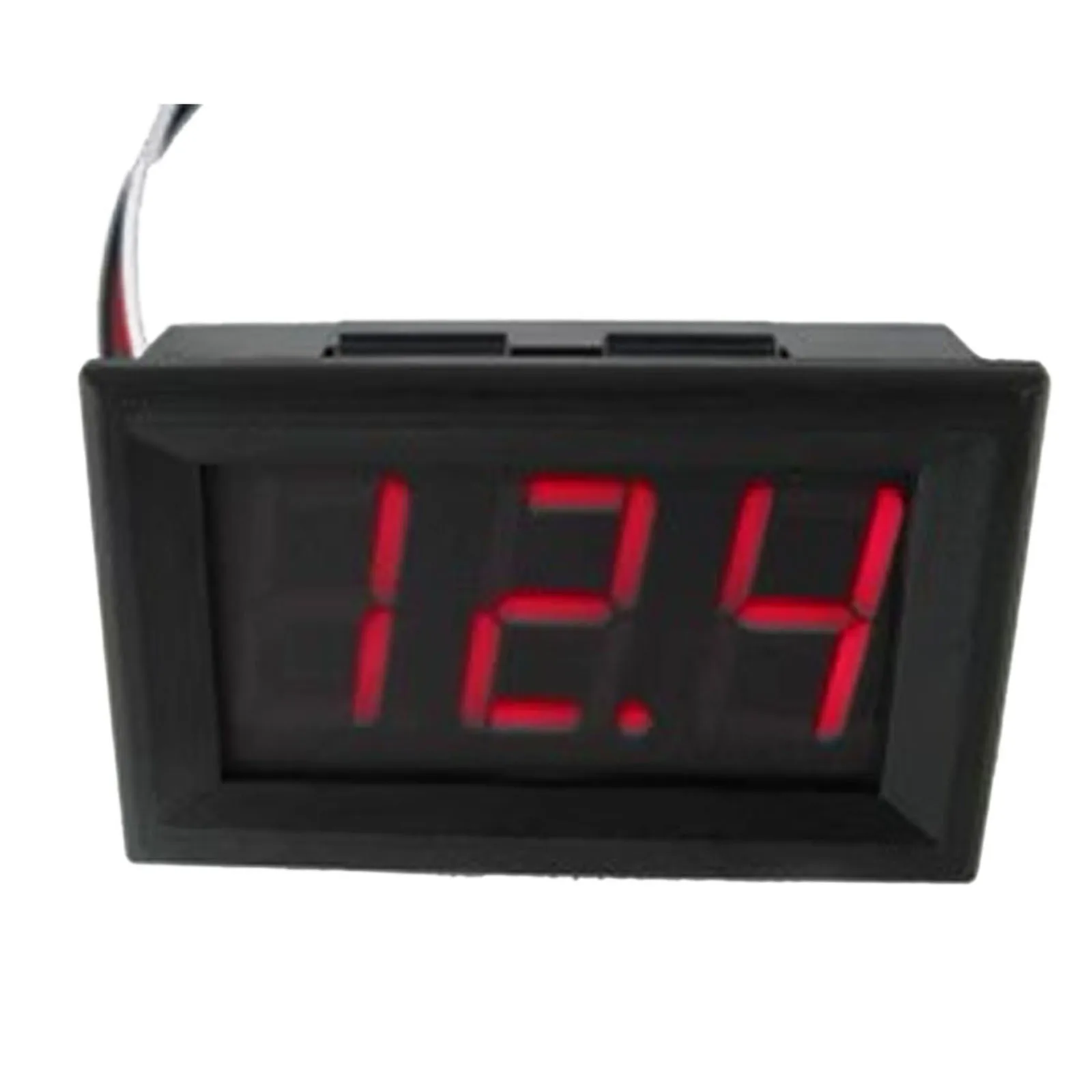 DC4.50V-30.0V 0.56 Inch Clear and Bright LED Digital 2 line DC Voltage Table Red Blue Green DC4 5 30V Voltmeter