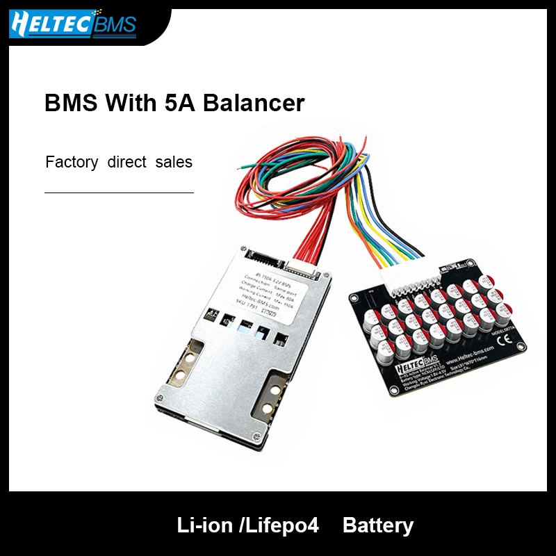 

12V 24V 48V Solar Energy System 1000W2500W4800W BMS 4S 7S 8S 16S 120A 150A 200A BMS 5A Active Balancer Li-ion /Lifepo4 Battery