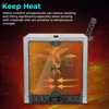 Metal and Tempered Glass Open Enclosure with Drag Chain and Fan for SV08 3