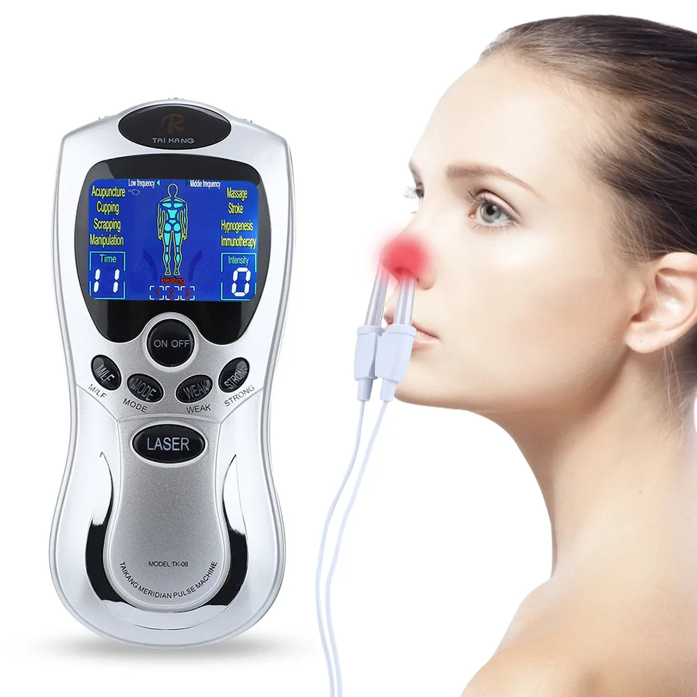 

Relieve Sinusitis Nasal Congestion Physiotherapy Instrument Low Frequency Pulse Meridian Massage Physiotherapy Instrument