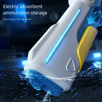 Children Electric Pulse Water Gun Toys Summer Outdoor Pool Garden Games High Pressure Automatic Absorb Water Watergun for Kids 2