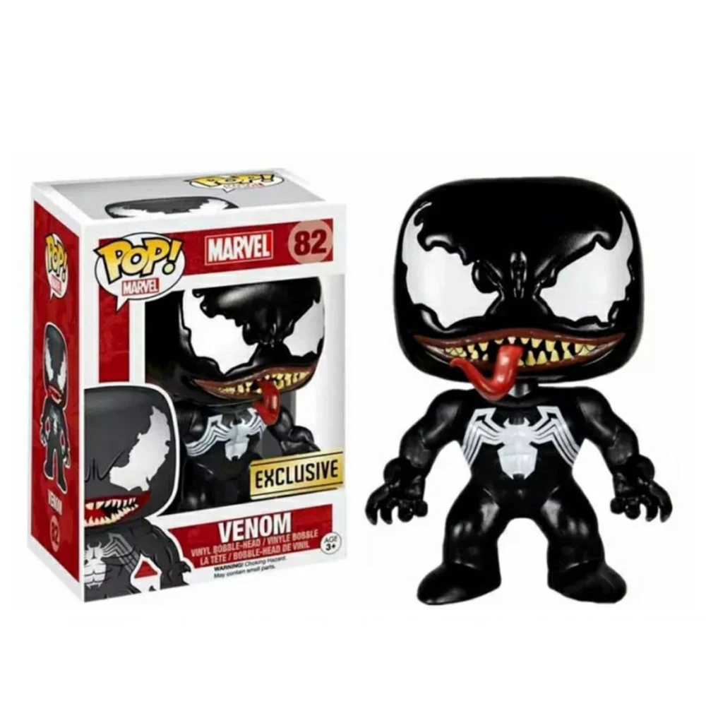 thumbnail image 4 of Funko pop Venom y simbiontes Carnage n.º 889 Loki venomizado n.º 368 Venompool n.º 300 Figura de vinilo Muñeca Modelo Juguetes, 4 of 5