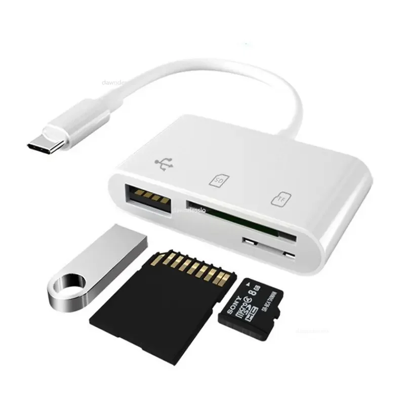 Type-C Memory Card Reader Writer Adapter For Pro Huawei For Macbook usb to type c adapter,card reader,sd card reader,type c adapter
