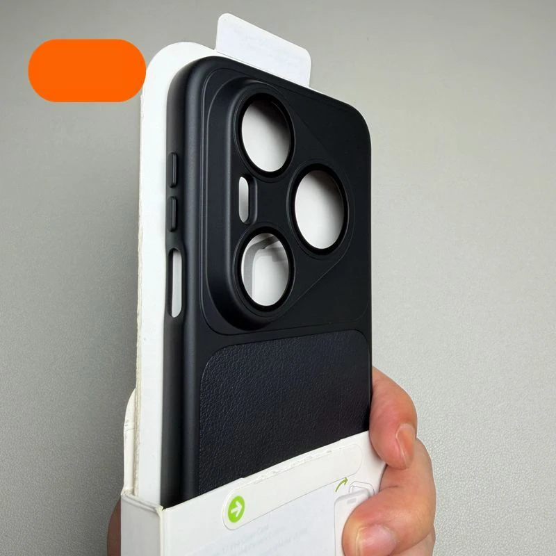 Luxury Leather Matte Back Cover - Premium Protective Case
