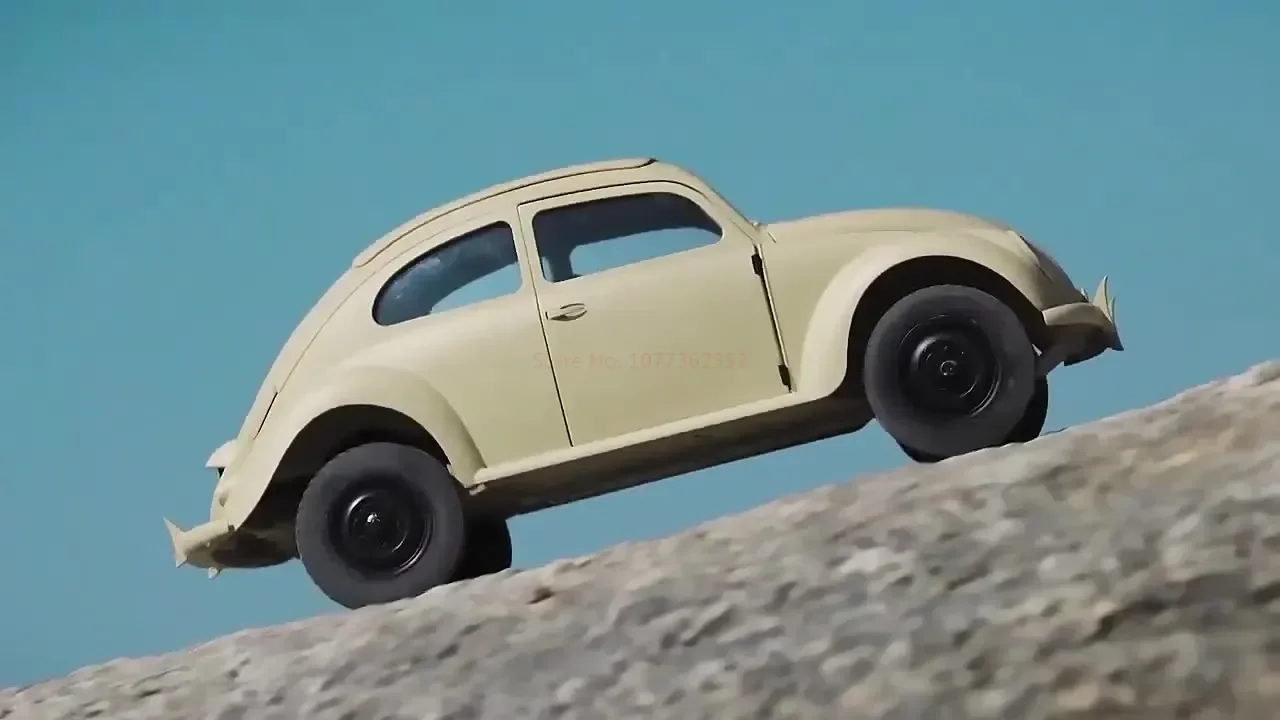 Hot Fms 1-12 Beetle Rc Remote Control Electric Model Car Simulation Retro Climbing Bike Decoration For Children's Holiday Gifts 5