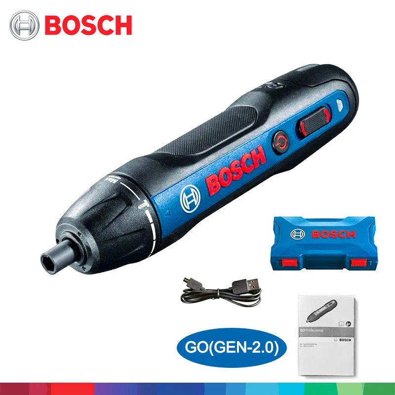 BOSCHGo2ElectricScrewdriverSet36VRechargeableAutomatic