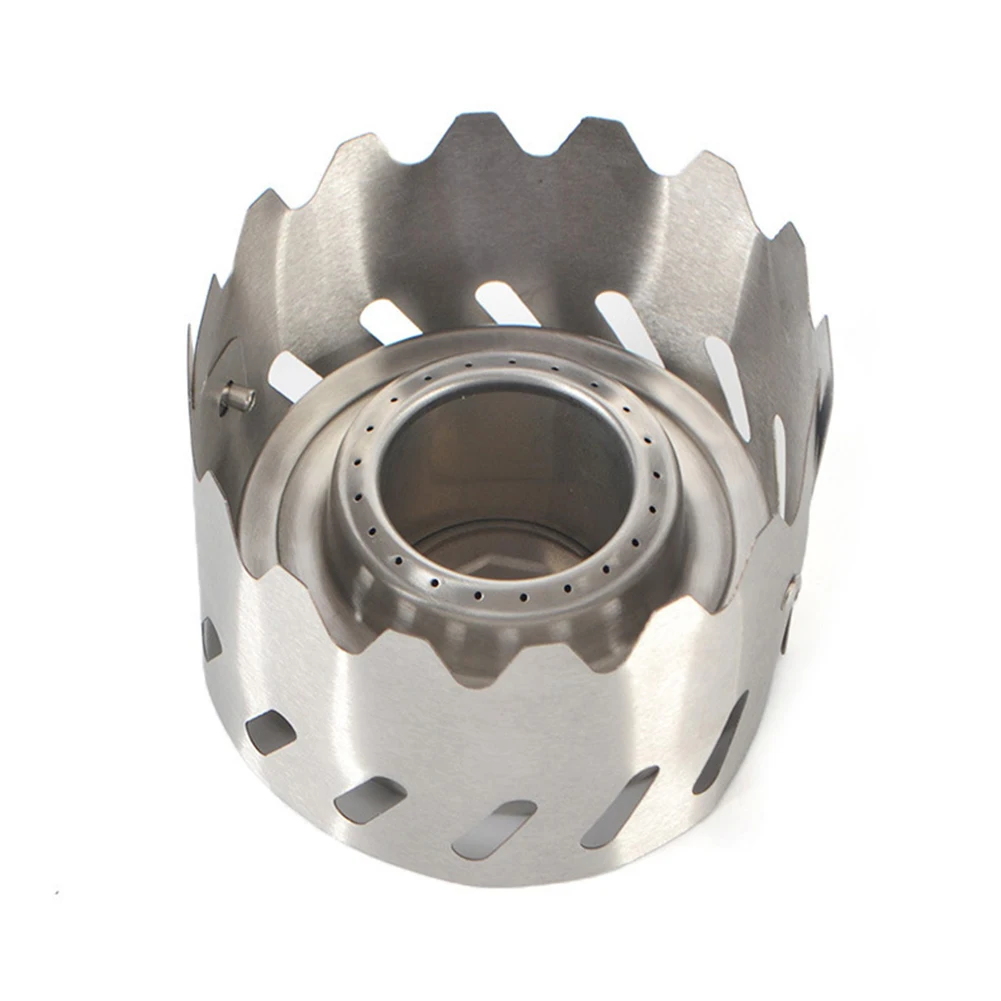 

Durable New Practical Stove bracket Supplies BBQ Cooking Portable Stainless Steel Super light 9.5*6.7cm Alcohol