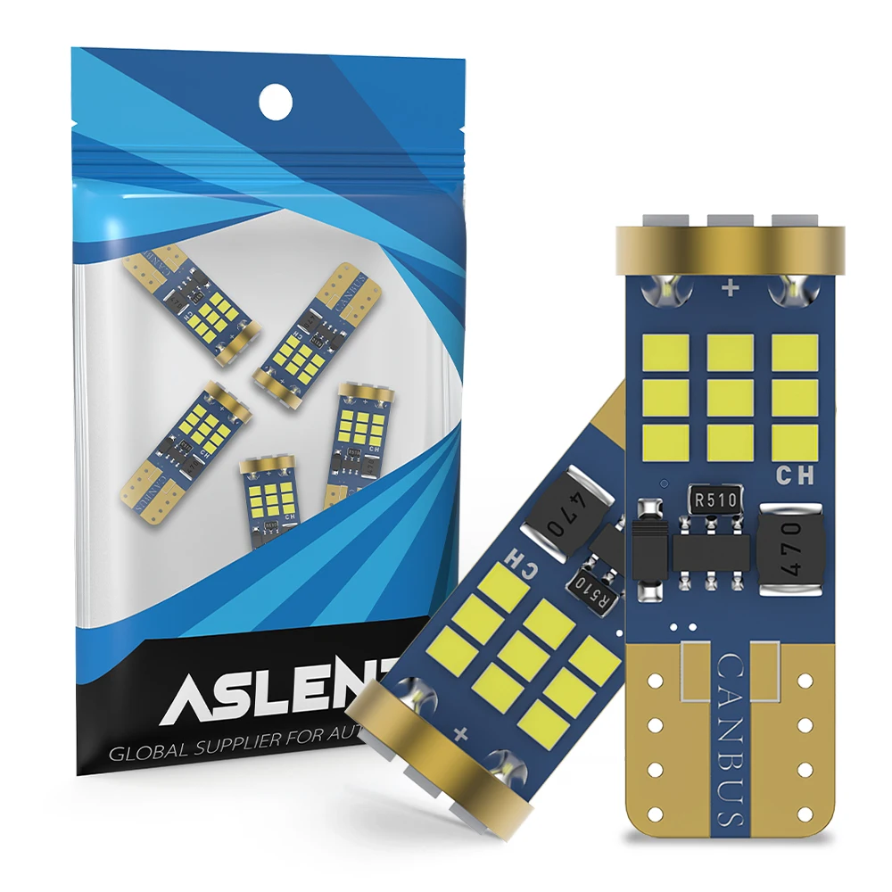 2 шт., автомобильные лампы Canbus 2016 27SMD W5W