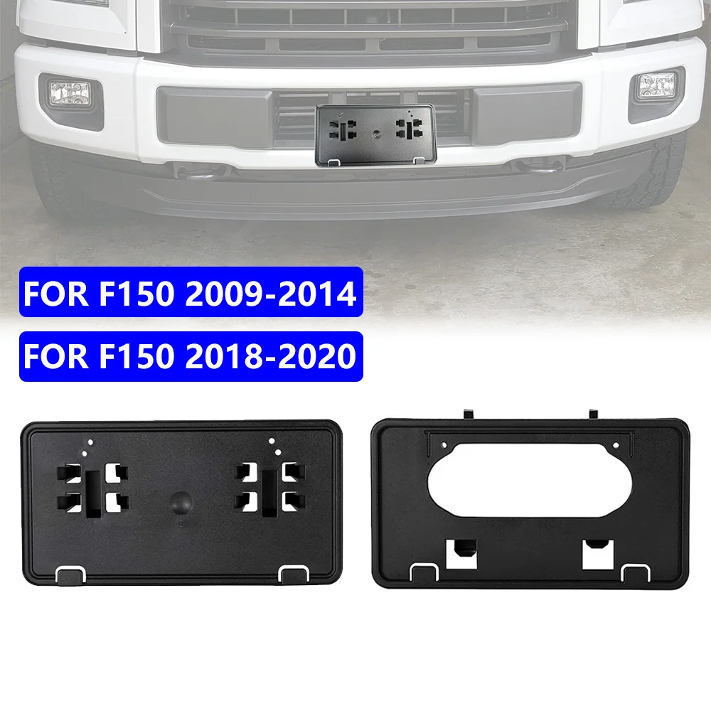 

Car Accessories Front Bumper License Plate Holder Mounting Bracket For Ford F150 F-150 2009-2014 2018-2021