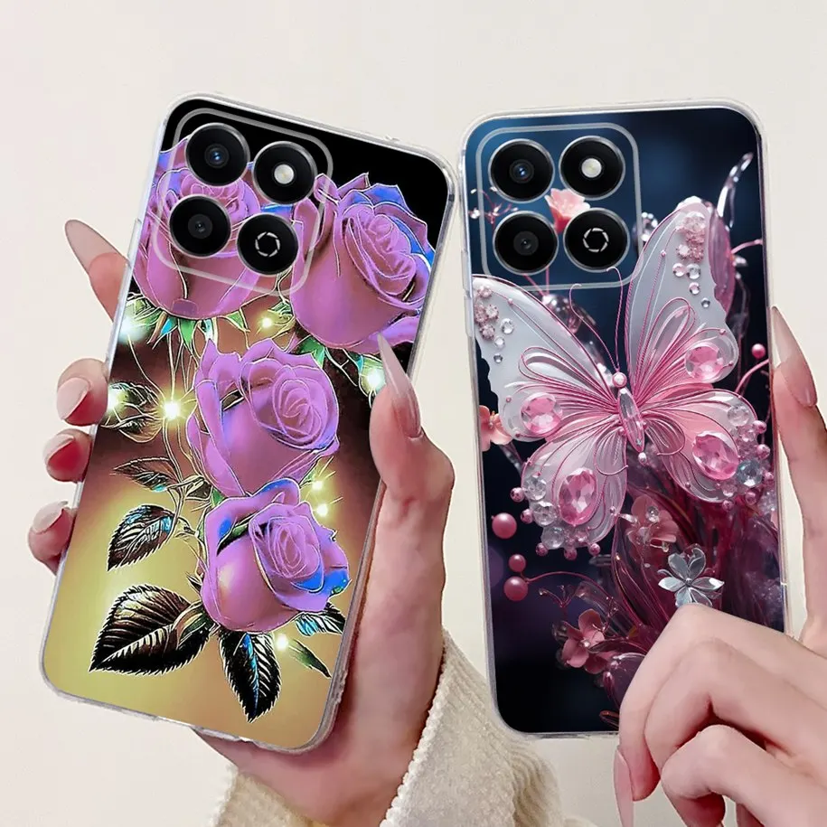 Fashion Butterfly Shockproof Silicone Back Cover