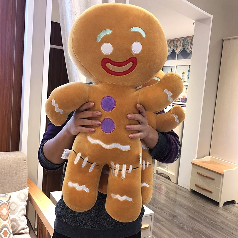 Gingerbread Man Cushion Pillow