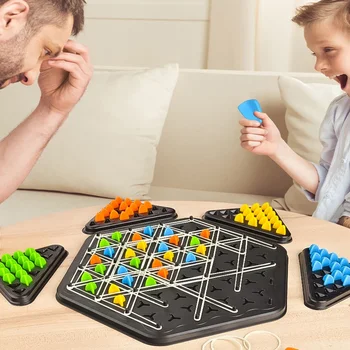 New Chain Triangle Chess Splendor Duel Board Strategy Game for Kids and Adults Fun Family Game Logic Chess Track Tables Game 1