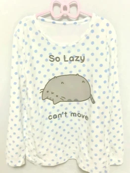 Japanese Fairy Polka Dots T Shirt Women Y2K Aesthetic Kawaii Cartoon Casual Tops Autumn Sweet Harajuku Grunge Loose Tees 1