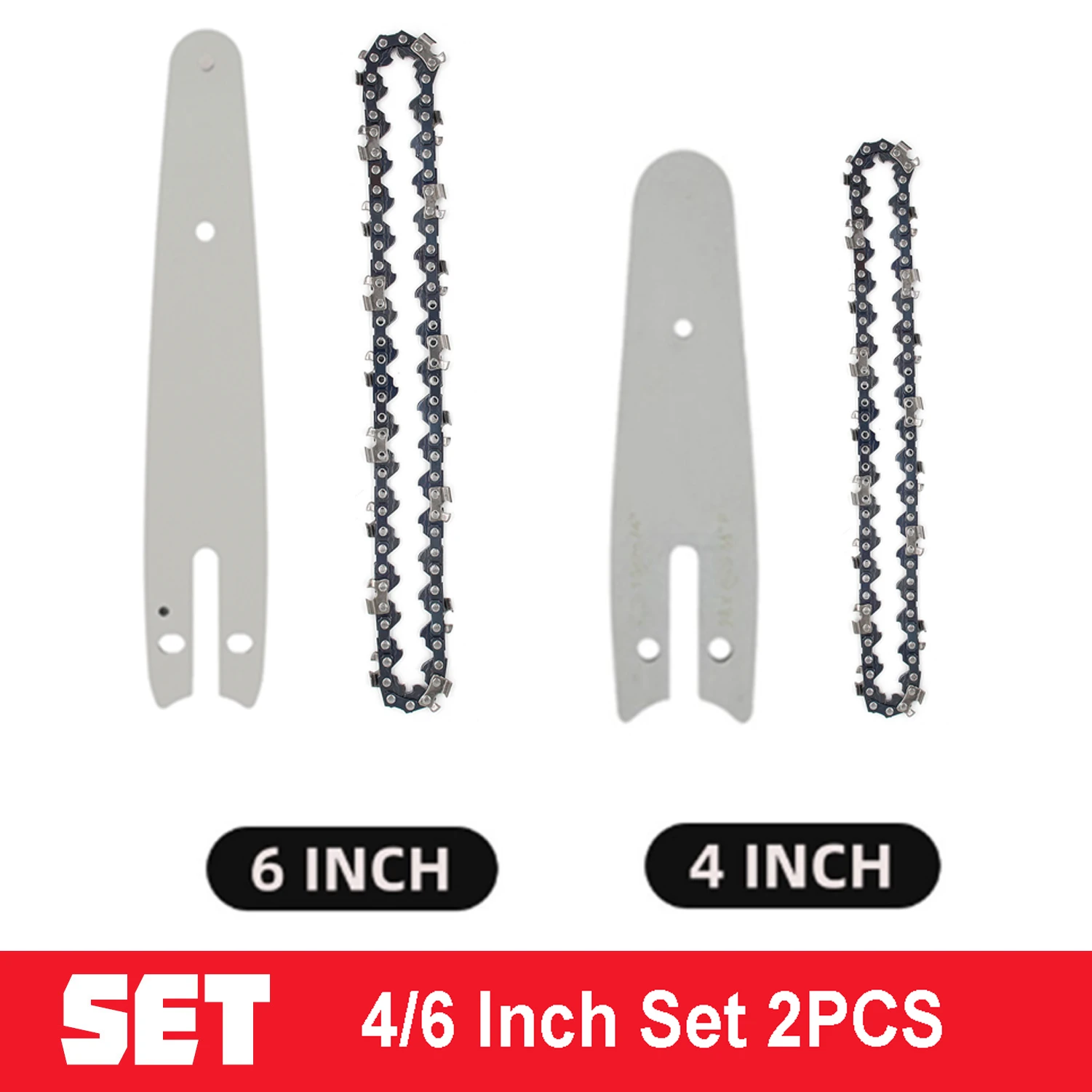 4 Inch 6 8 Inch Mini Steel Chainsaw Chains Electric Chainsaws Accessory