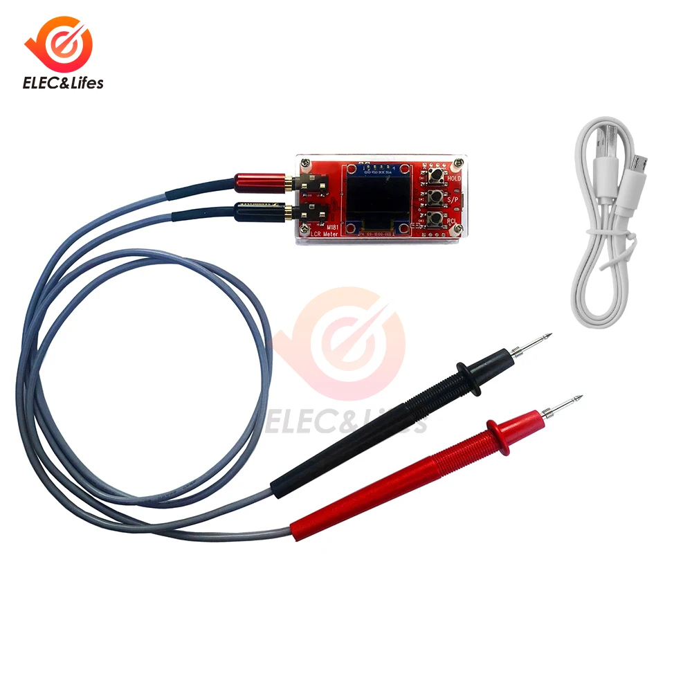 Ponte Rlc LCR Ponte Tester Módulo Kit para eletricista, de alta precisão ...