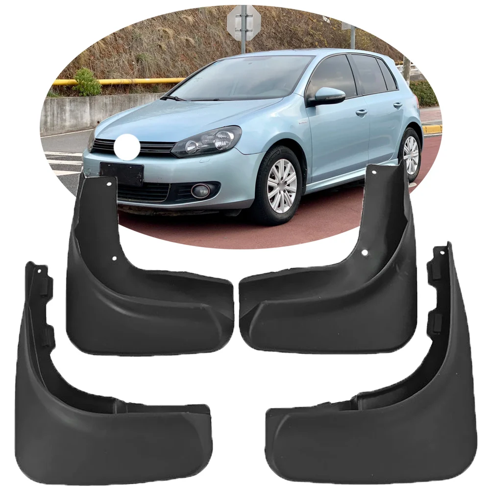 

4 шт., передние и задние брызговики для Volkswagen VW Golf 6 Mk6 2009 2010 2011 2012 2013