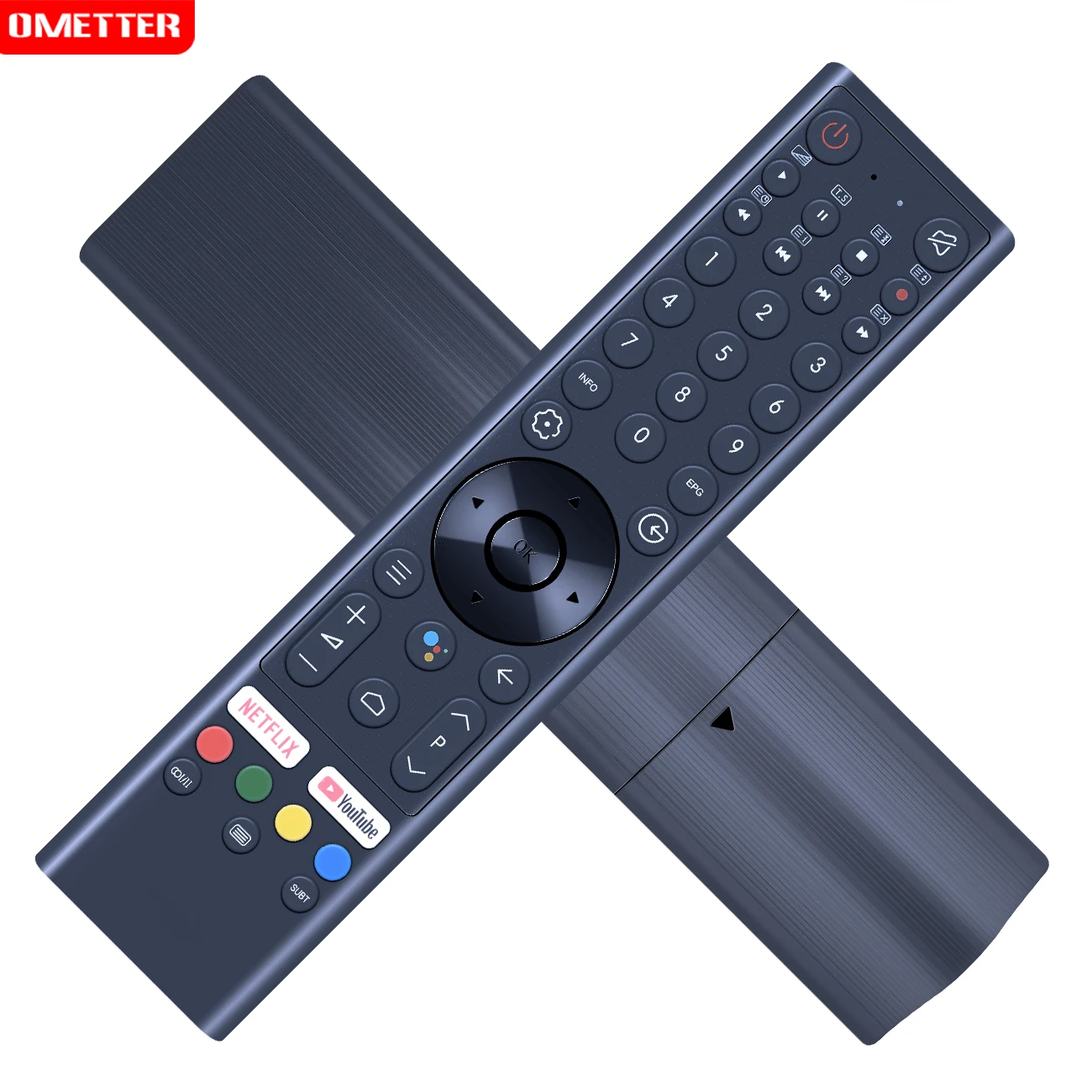 Controle Remoto de Busca de Voz Substituído para Sansui Qilive Android tv Smx65e1uad Smx58f3uad Smx55f3uad Smx50f3uad - Image 2