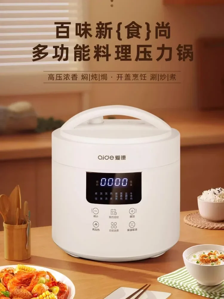 Stainless steel Electric pressure cooker 4L Smart instant pot pressure cooker Automatic Multicooker slow Home appliances