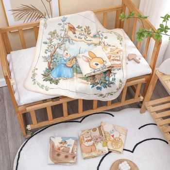 Pure Cotton Newborn Baby Bath Towel 2