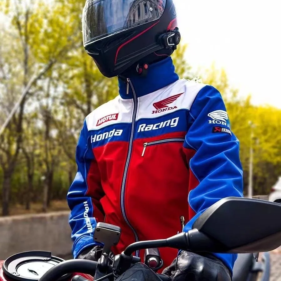 HONDA motorcycle racing jacket, MOTO windproof jacket, HONDA logo
