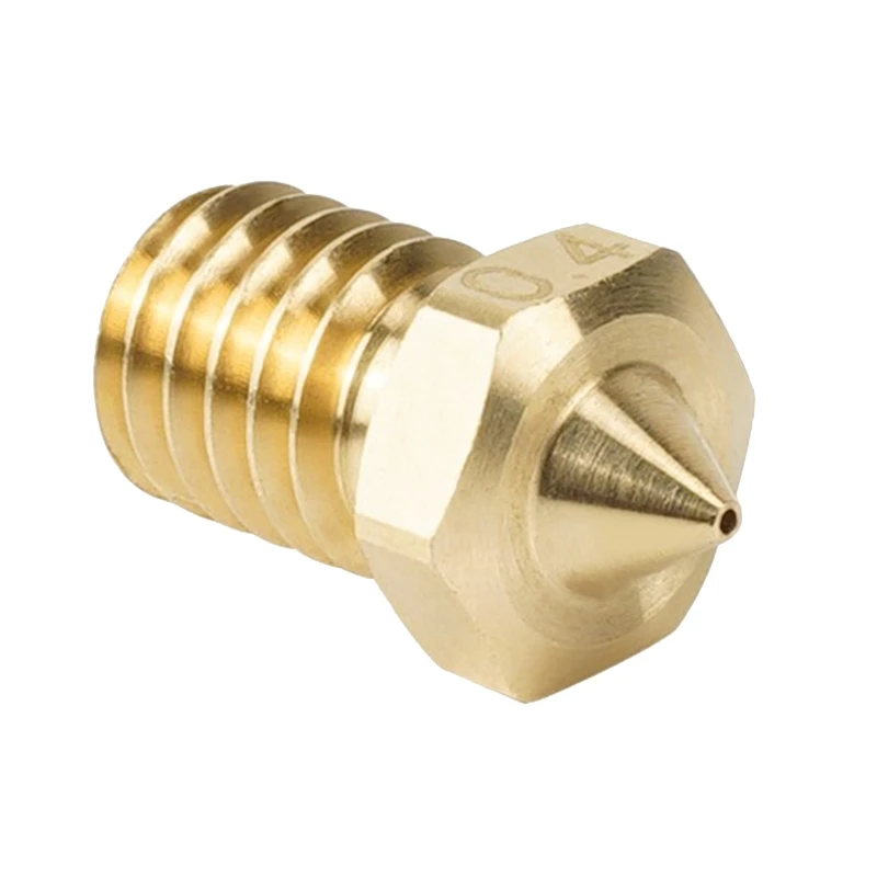 High Flow 0.4mm Printer Nozzle for 1.75mm Universal Cloned-CHT Tip Nozzles for E3DV6 Hot End 3D Printing Accessories e3dv6 clone cht tip nozzles brass copper print head 0 4mm high flow 3d printer nozzle for 1 75mm filament 3d printer accessories