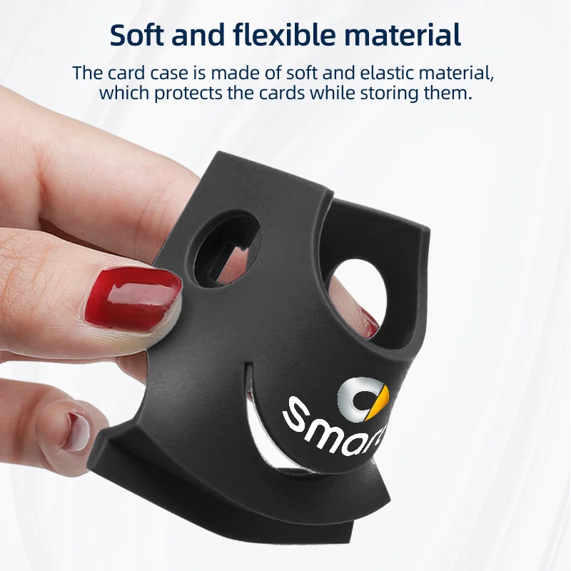 Universal Car Adhesive Card Holder and Business Card Organizer Clip