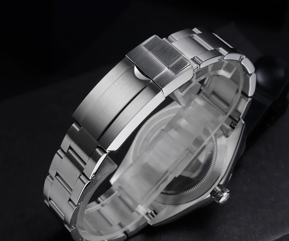 Cronos L6030M Mechanical Watch NH35 Automatic Movement Sapphire Glass 10Bar Waterproof BGW9 Luminous 39mm Vintage Watches 6