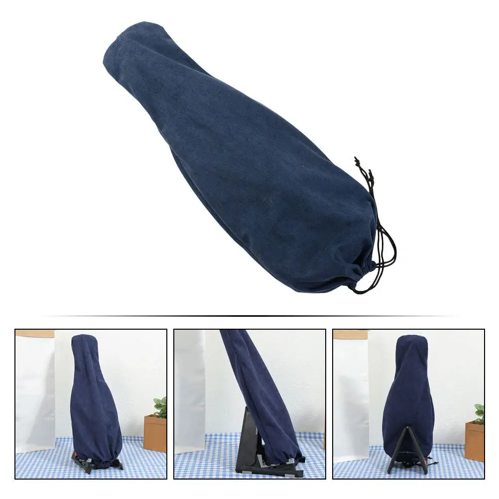 1Pcs 편안한 바이올린 커버 어두운 색상의 원단 절묘한 솜씨 스크래치 방지 먼지 방지 장식 바이올린