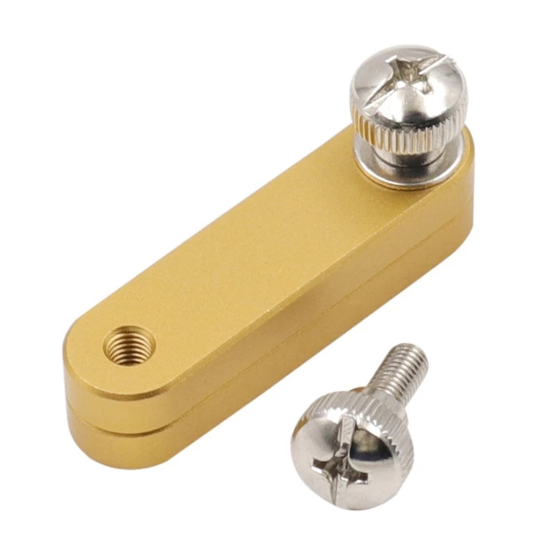 

Gold Positioning Block Lightweight Marking Locator Woodworking Ruler Positioning