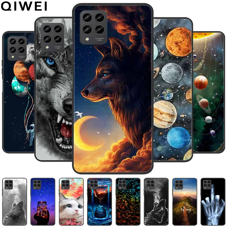 Per T-Mobile Tphone Pro 5G Custodia Animali Cool Wolf Cover Posteriore Morbida In Silicone Per T-Mobile T Phone 5G Cartoon Tpu Shell Antiurto