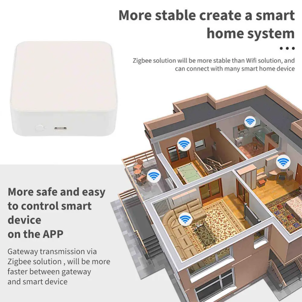 

Сетчатый хаб Wi-Fi Alexa Home умный дом многорежимный шлюз беспроводной шлюз датчик шлюза концентратор