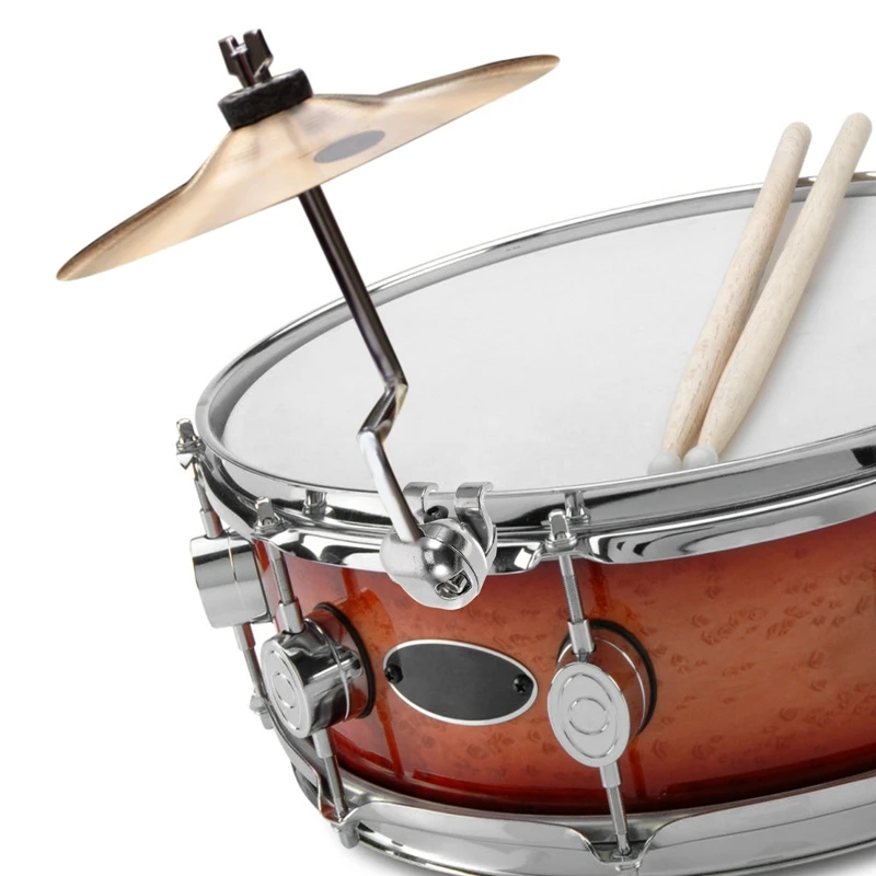 Drum Holder Cymbal Arm Snare Drum Metal Part Rack Tube Boom Attachment Instrument Rod Clamp Clip Durable
