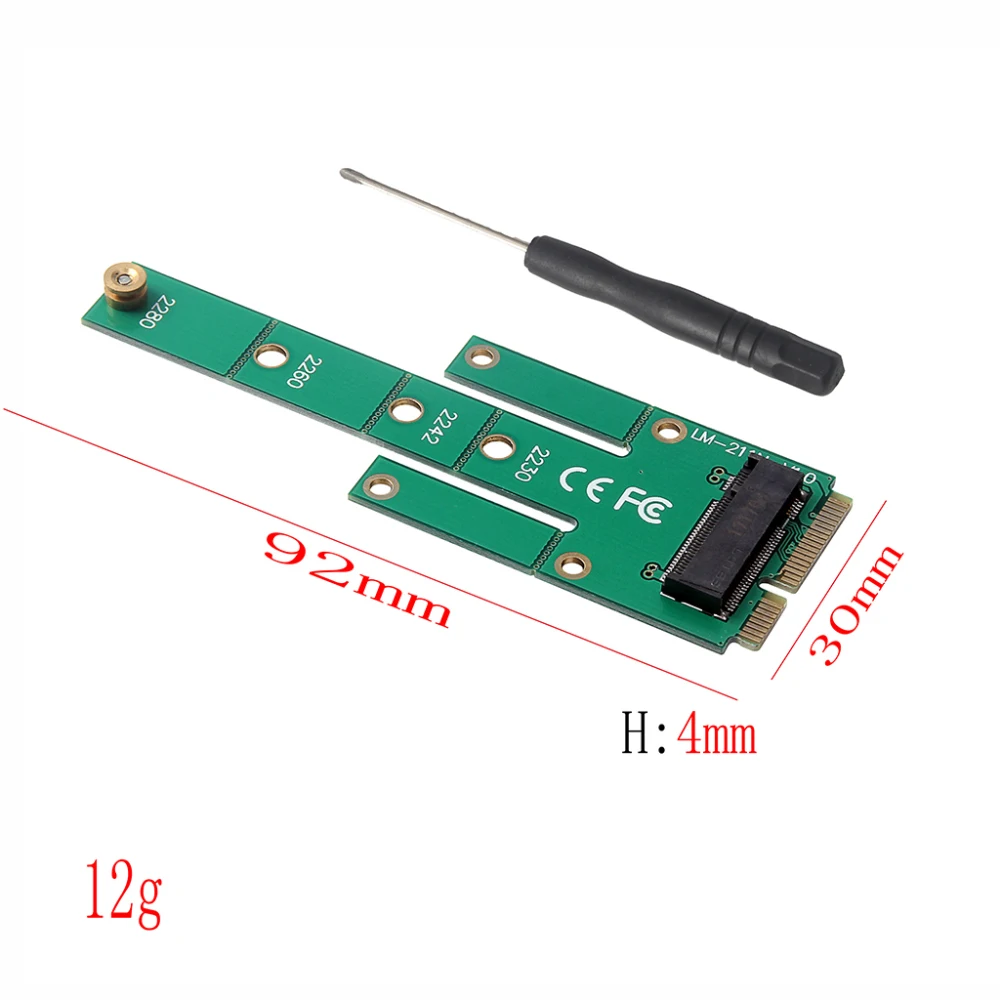 Msata 인터페이스 SSD-M.2 변환기 하이 퀄리티 미니 6.0 gb/s 사무실 액세서리, Pcie 어댑터 변환기 카드, Ngff 22x30mm