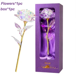 Eternal 24K Gold Foil Rose - Timeless Love Gift (Multicolor)