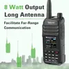 Talkpod A36Plus Walkie Talkie 8W Long Range Am Fm Two Way Radio Commutator Station Amateur Ham Wireless Set Portable Receiver 3