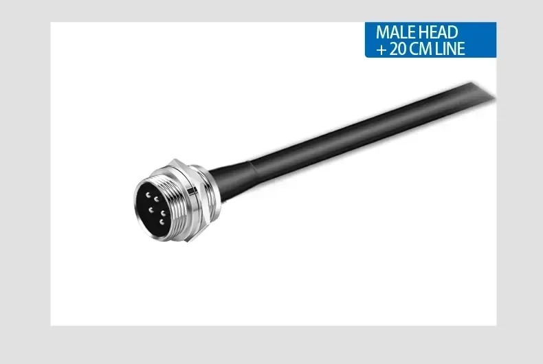 5/10/20Set GX12 GX16 GX20 2 3 4 5 6 7 8 9 10 12 14 15 Pin Male&Female Docking Aviator Aviation Plug Socket Circular Connector