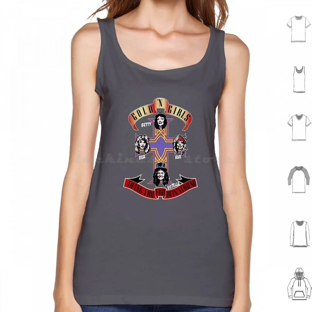 Offizielles Guns N' Roses Appetite Tracks Tank Top - Lizenzierte Band-Merch