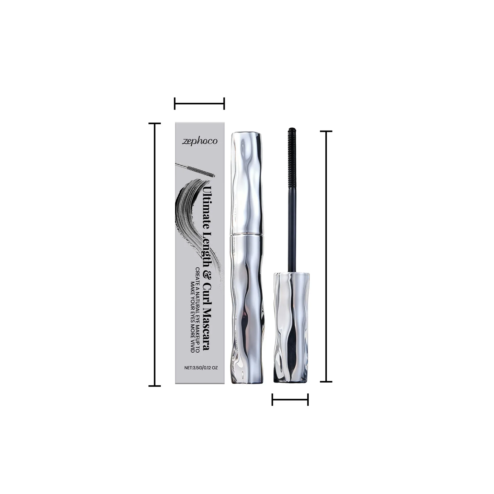 Waterproof Long-lasting Mascara, Lengthening And Smudge-proof_voghion.com