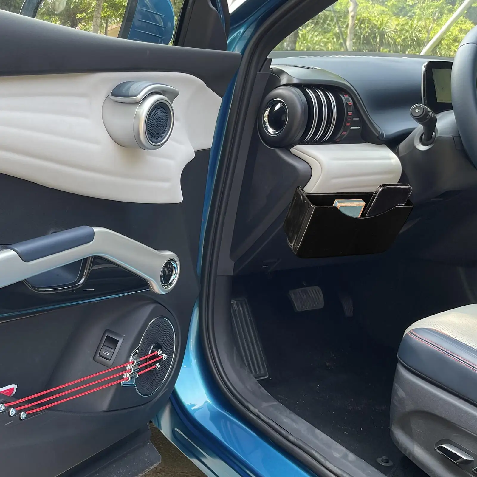 

Ящик для хранения под рулем, украшение, многофункциональный органайзер для хранения для Byd, солнцезащитных очков, ключей, карт, монет