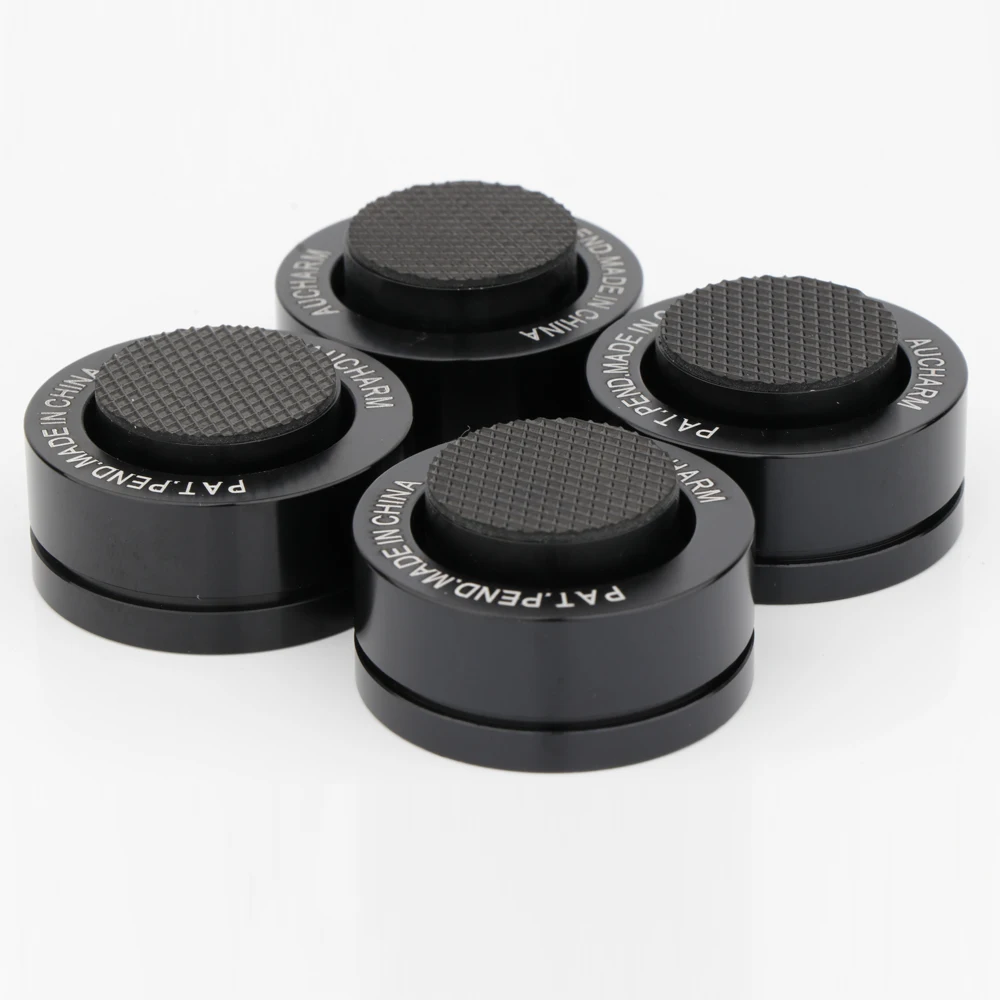 4pack Of Hifi Speakers Audio Feet With Steel Balls Rolling Shock
