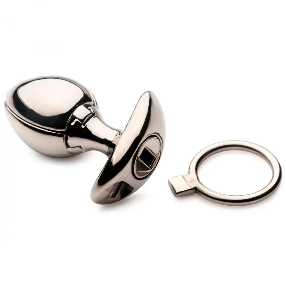 BEEGER Ass Vault Locking Anal Expander Stainless Steel Anal Speculum Anal Sex Toys Medical Device