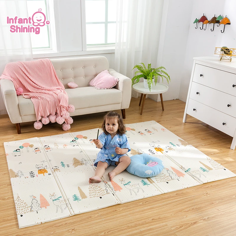 Tapis de jeu en mousse pour bébé, nouveau, 200x180x1cm, Playvirus, tapis de  sol, tapis XPE, tapis