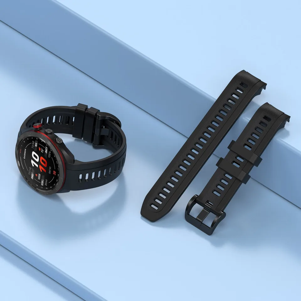 Cinturino In Silicone Per Garmin Approach S70 – 20mm/22mm, Unisex, Sostituzione Cinturino Orologio