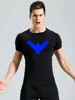 T Shirt Men Rashguard Jiu Jitsu Bjj Gym Fitness Running Training Shirts Boxing Jersey Compression Nightwing Print Tops For Male 6