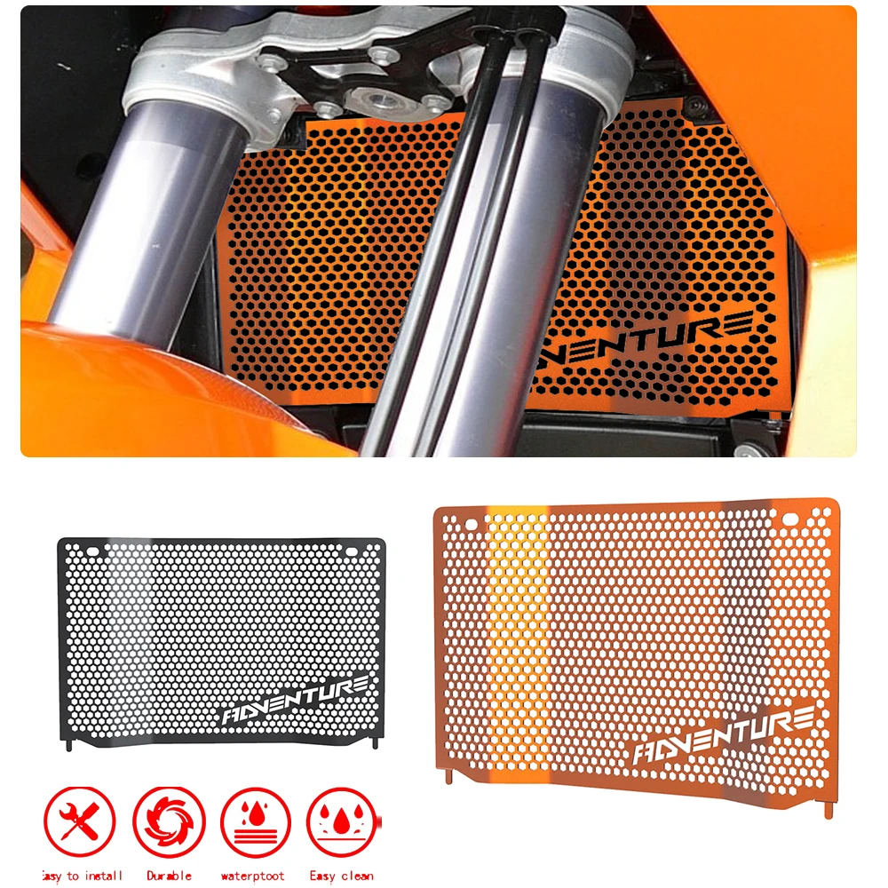 

Motorcycle For KTM 950 Adventure ADV 2003 2004 2005 2006 990 Adventure R 2006 - 2013 2012 Radiator Grille Guard Cover Protector